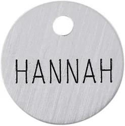 1'' Round Bridle & Accessory Tag