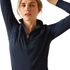 Ariat® Ladies’ Sunstopper Quarter-Zip Base Layer 3.0