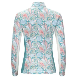 Arista® Ladies’ Viva Quarter-Zip Long Sleeve Shirt
