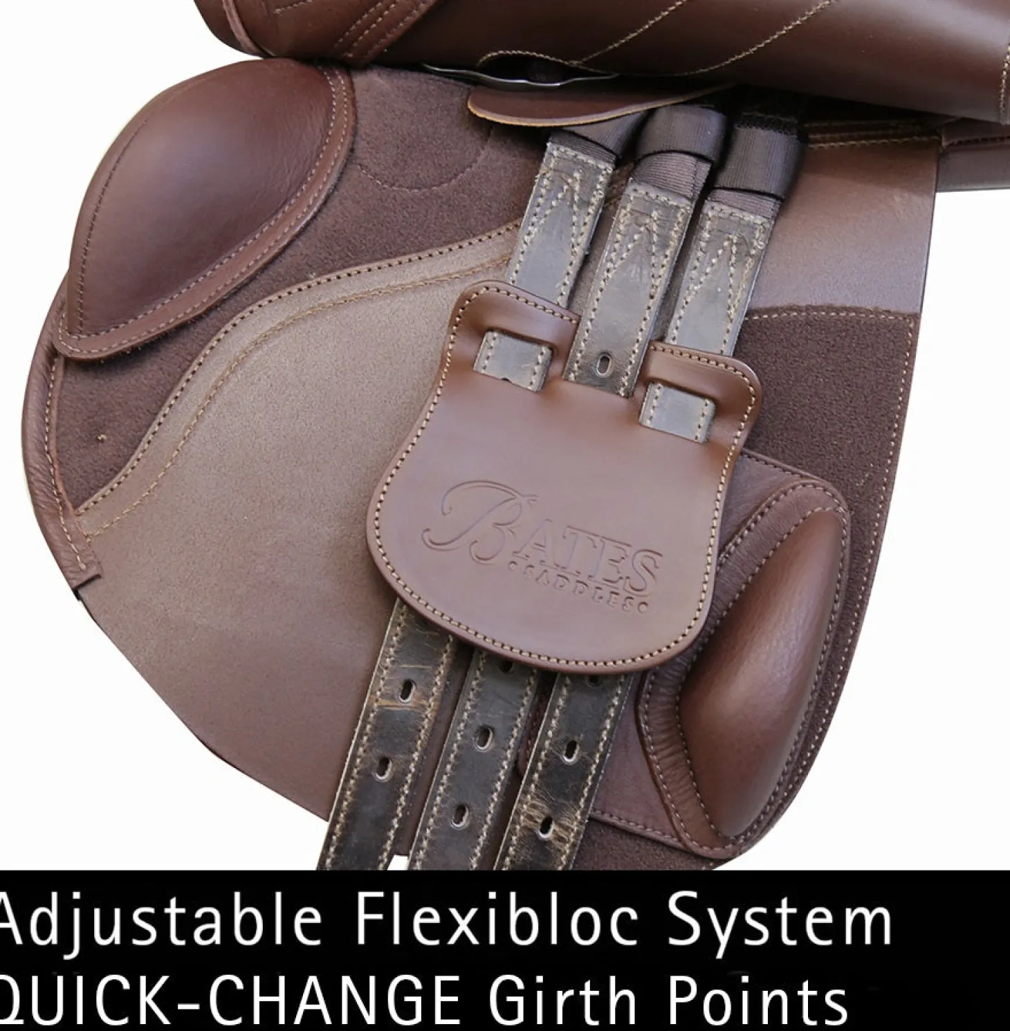 Bates Elevation®+ Luxe Leather Saddle