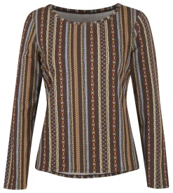 EQL by Kerrits® Ladies’ Organic Cotton Long Sleeve Print Top