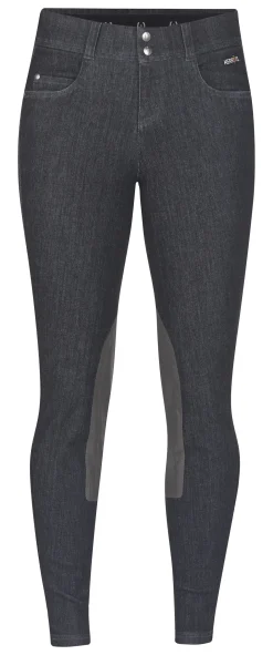 Kerrits® Ladies’ Stretch Denim Knee-Patch Breech