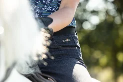 Kerrits Kids’ Stretch Denim Knee-Patch Breech