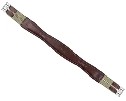 Marcel Toulouse Contour Shaped Padded Leather Girth