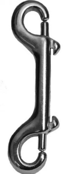 Nickel-plated Double End Snap