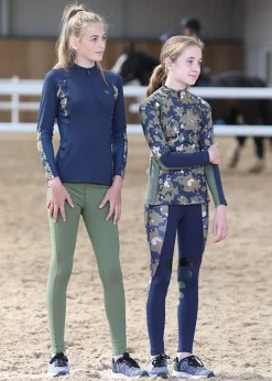 Shires Kids’ Aubrion Newbury Long Sleeve Base Layer